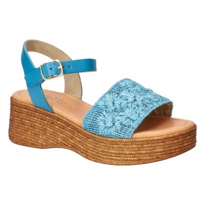 Bella-Vita Women's Kea-Italy Wedge Sandals, 10W