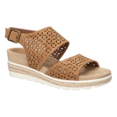 Bella Vita Women's Pri-Italy Heeled Sandal - Champagne Leather Gladiator Platform (Size 12)