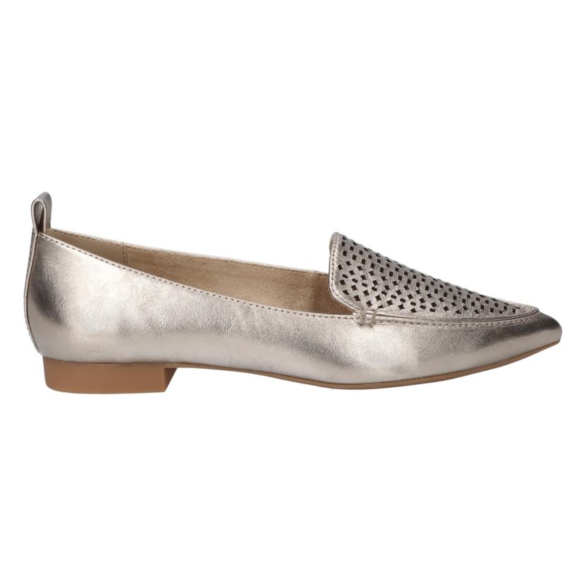 Alessi Perf Pointed Toe Flats