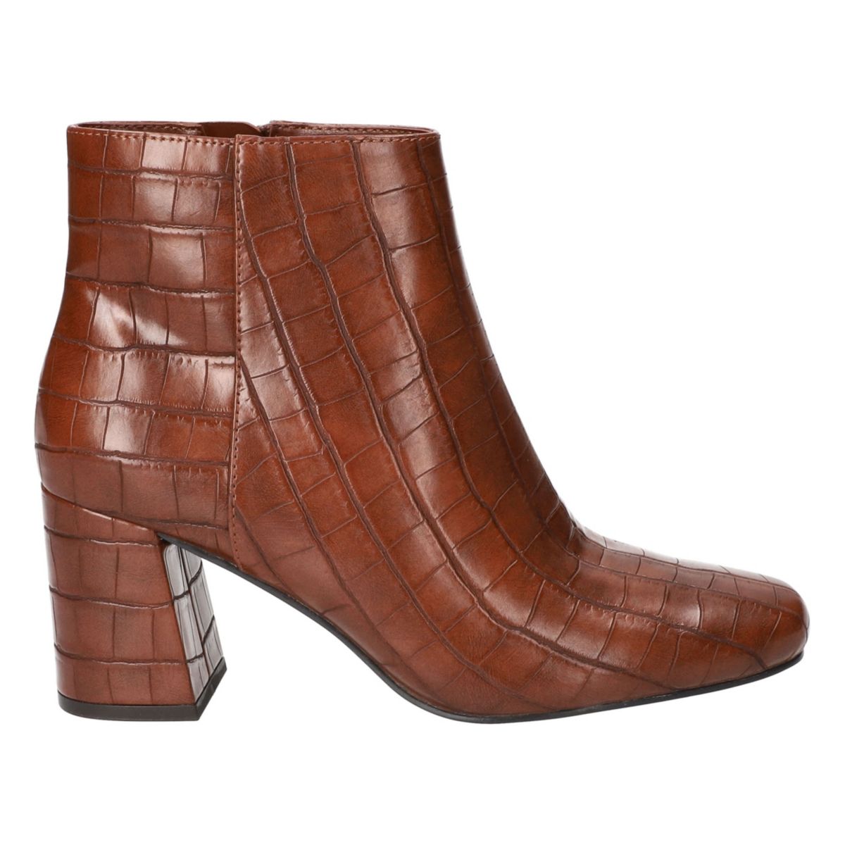 Belmont Black Square Toe Ankle Boots main image 0