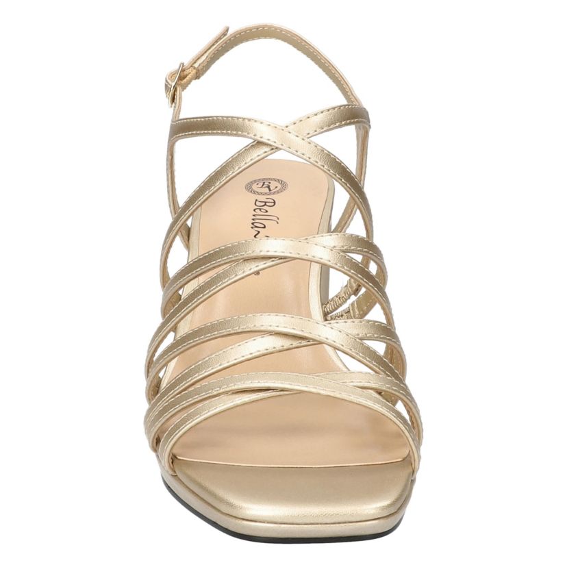 Damsel Square Toe Heeled Sandals