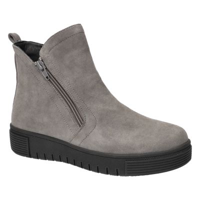 Bella-Vita Women's Oaklee Ankle Boots, Grey, 12WW