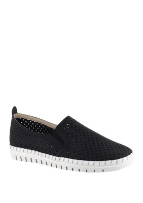 korks gertrude slip on shoes
