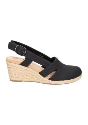 Stargaze Espadrille Slingback Wedges