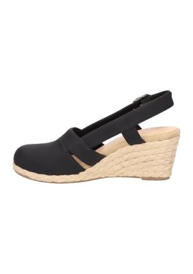 Stargaze Espadrille Slingback Wedges