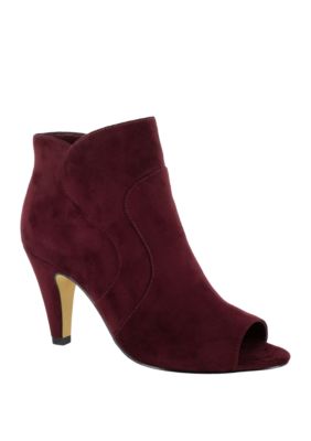 belk open toe booties
