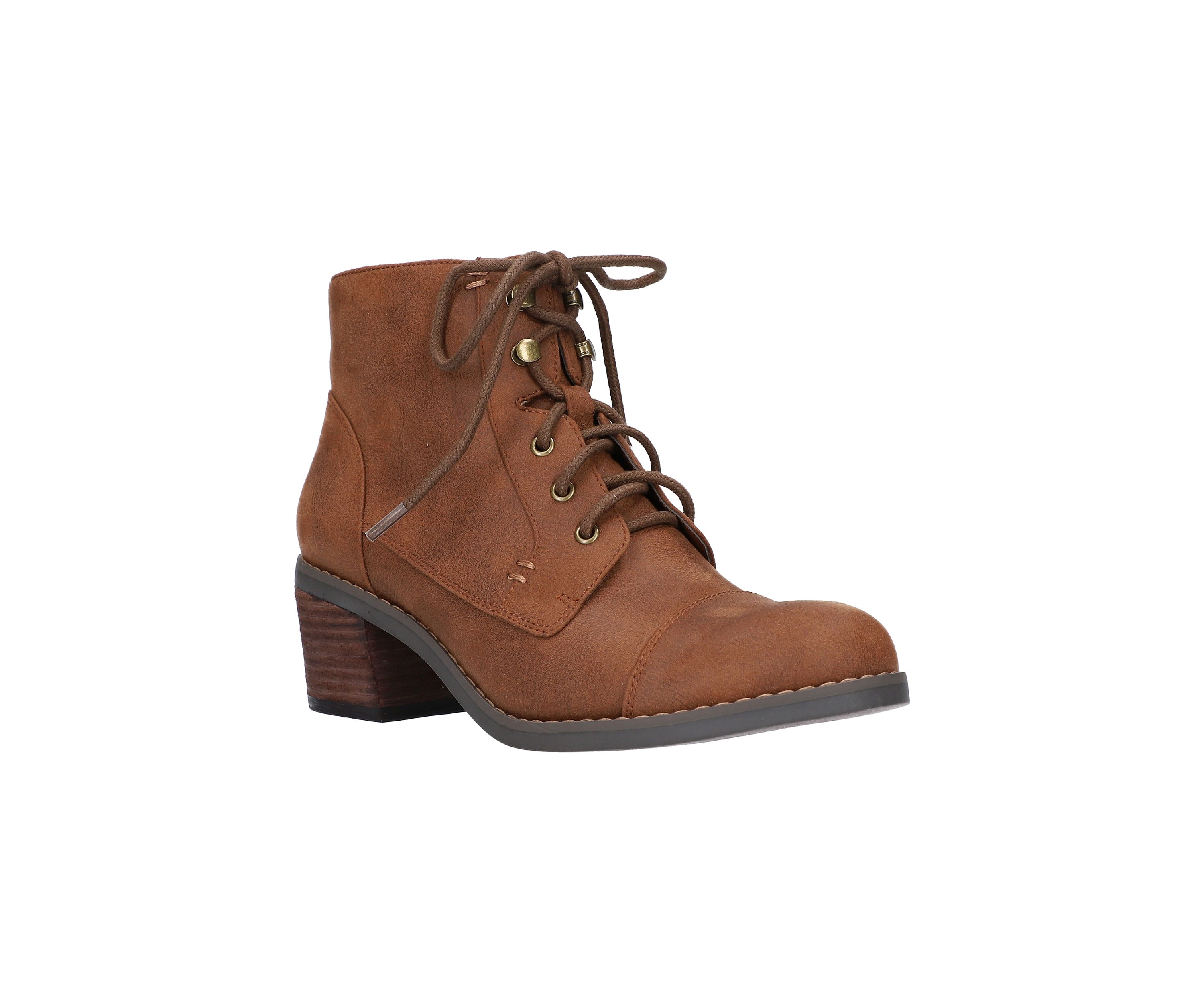 Sarina Lace Up Booties