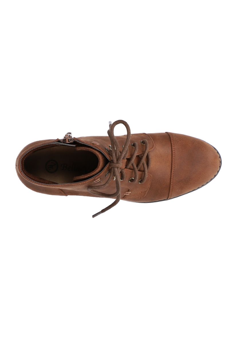 Sarina Lace Up Booties