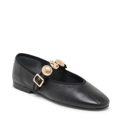 Dolce Vita Women's Relan Flat, Black, 10M