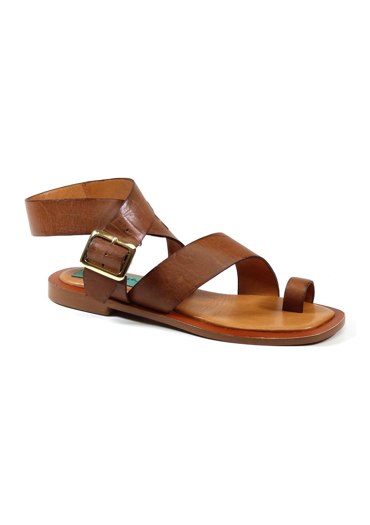 Cab Over Toe Loop Gladiator Sandals