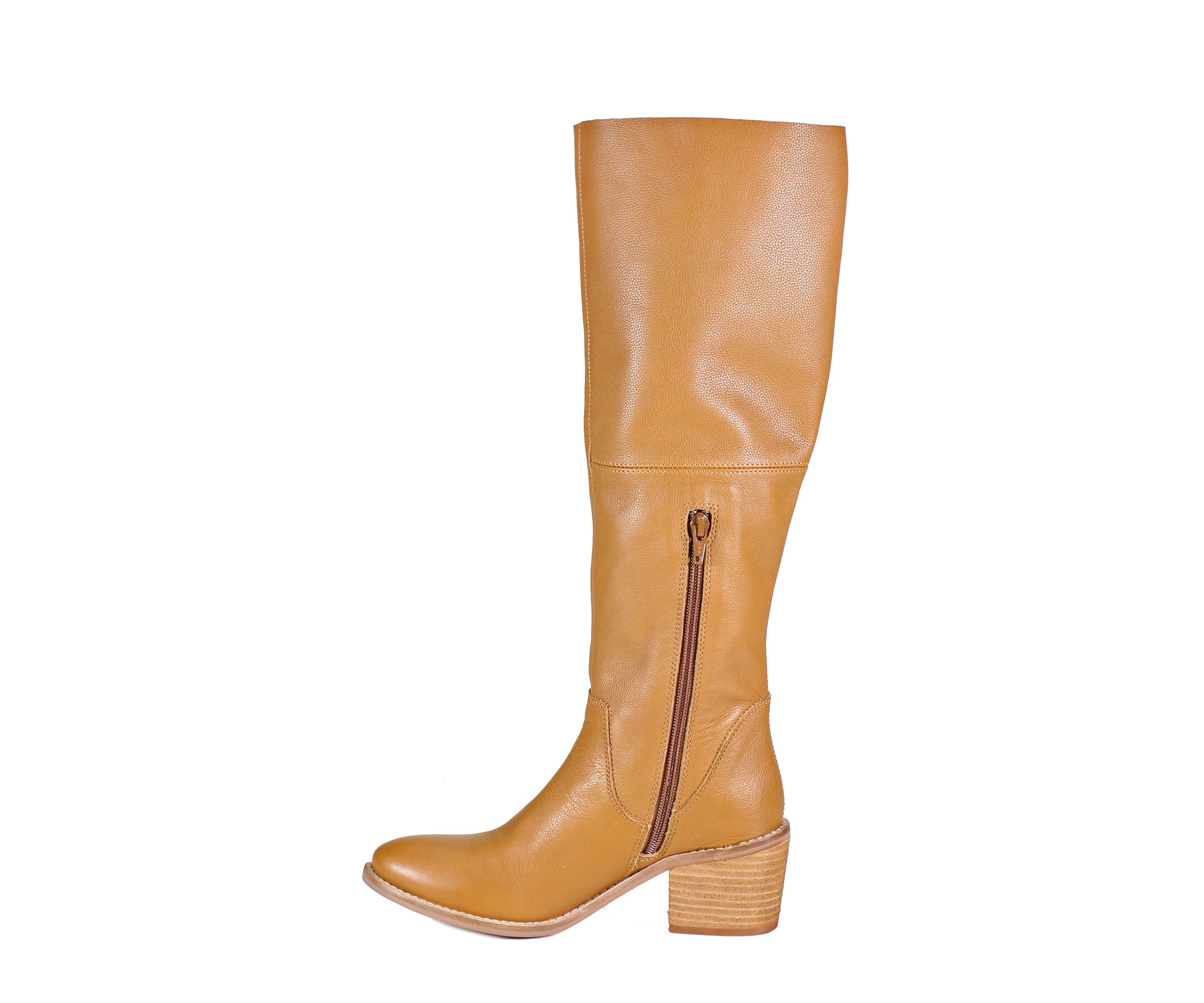 Mal Tese Genuine Leather Knee High Boots