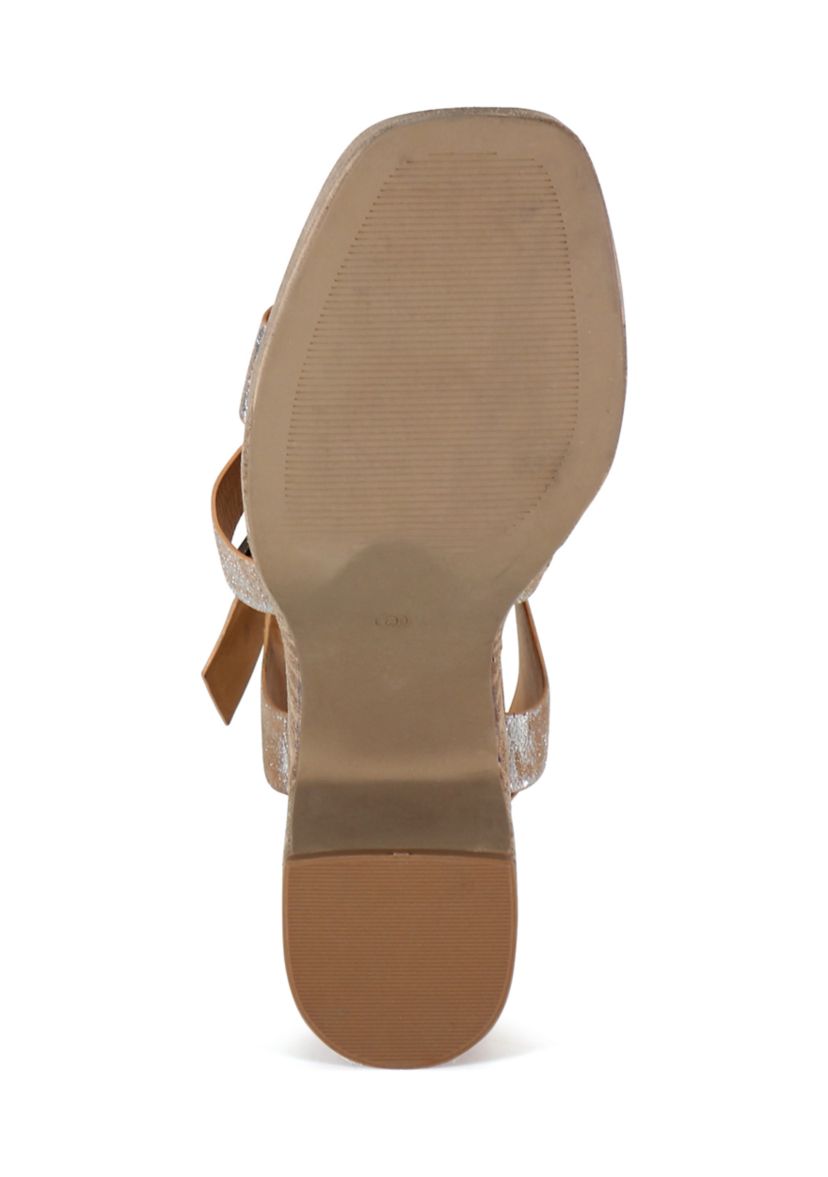 Argen Tine Metallic Heeled Sandals