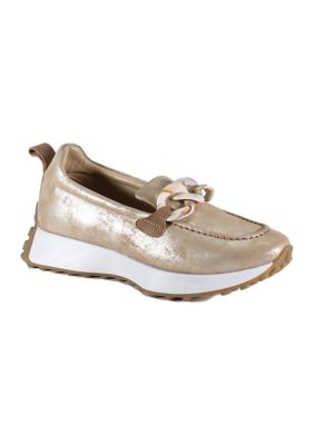 Diba True Women's KOOKY KRAZE Sneakers, Gold, 7M