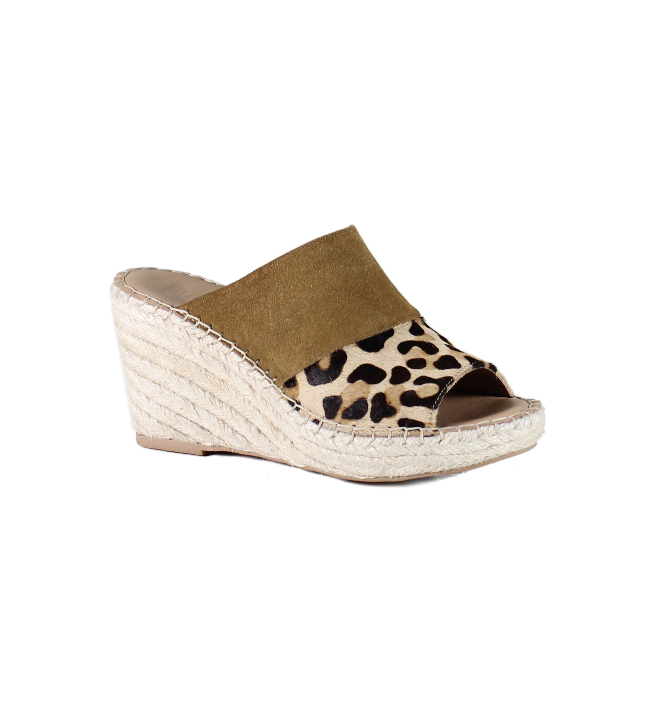 Golden Sun  Slip On Wedge Sandals