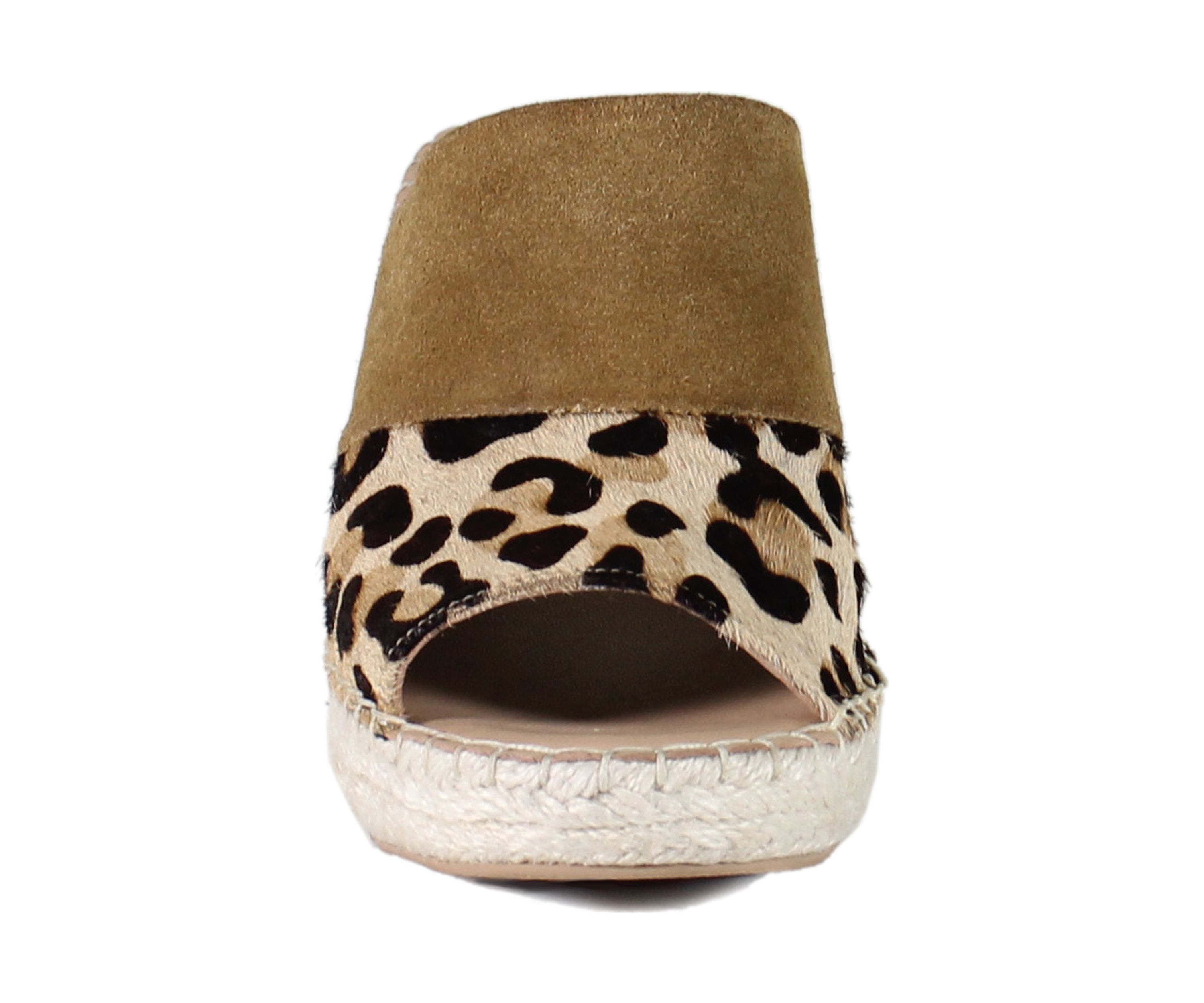 Golden Sun  Slip On Wedge Sandals