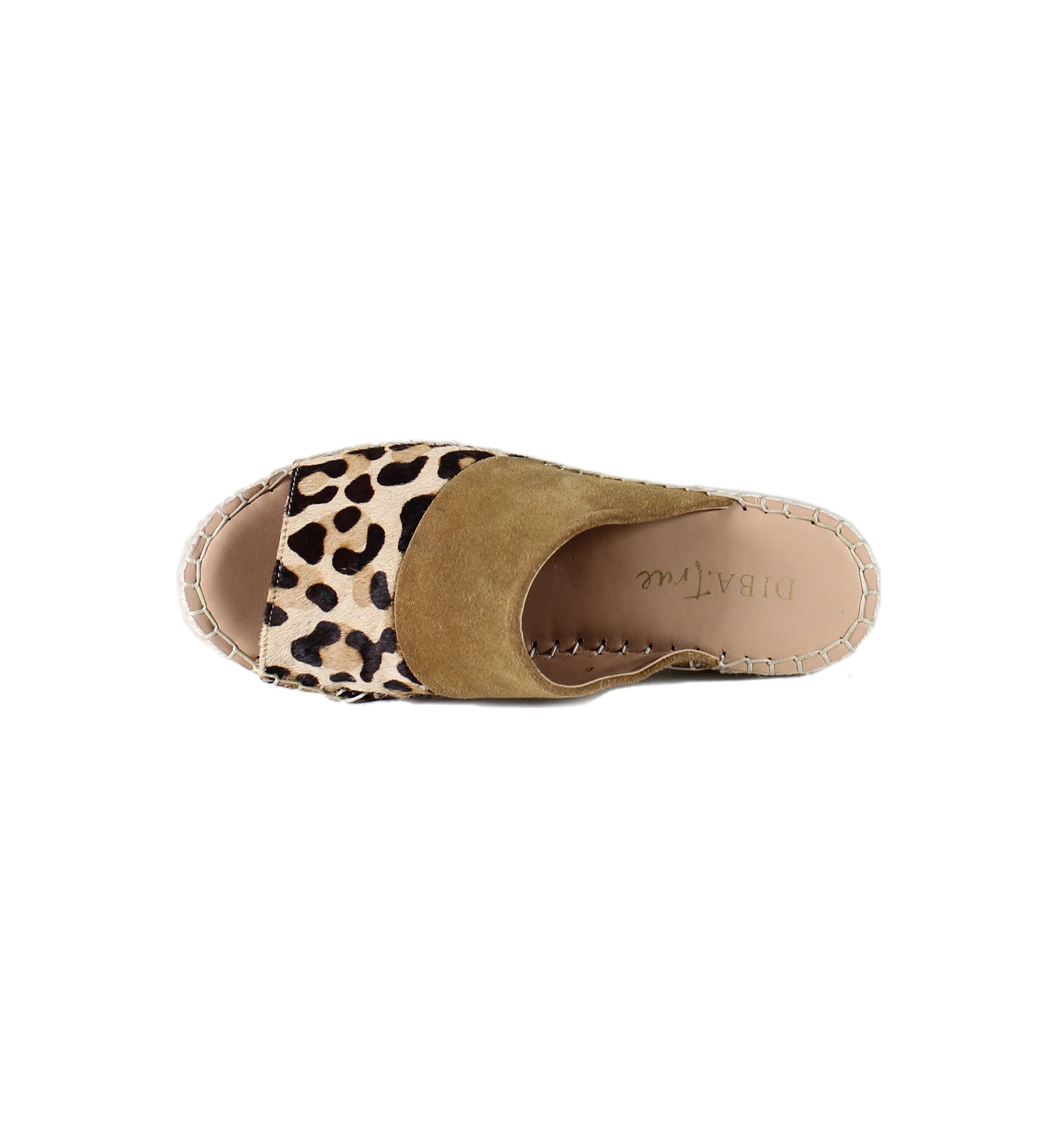Golden Sun  Slip On Wedge Sandals