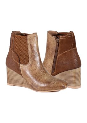 Des Peres Chelsea  Wedge Booties