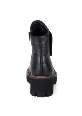 Light Pier Genuine Leather Chunky Boots