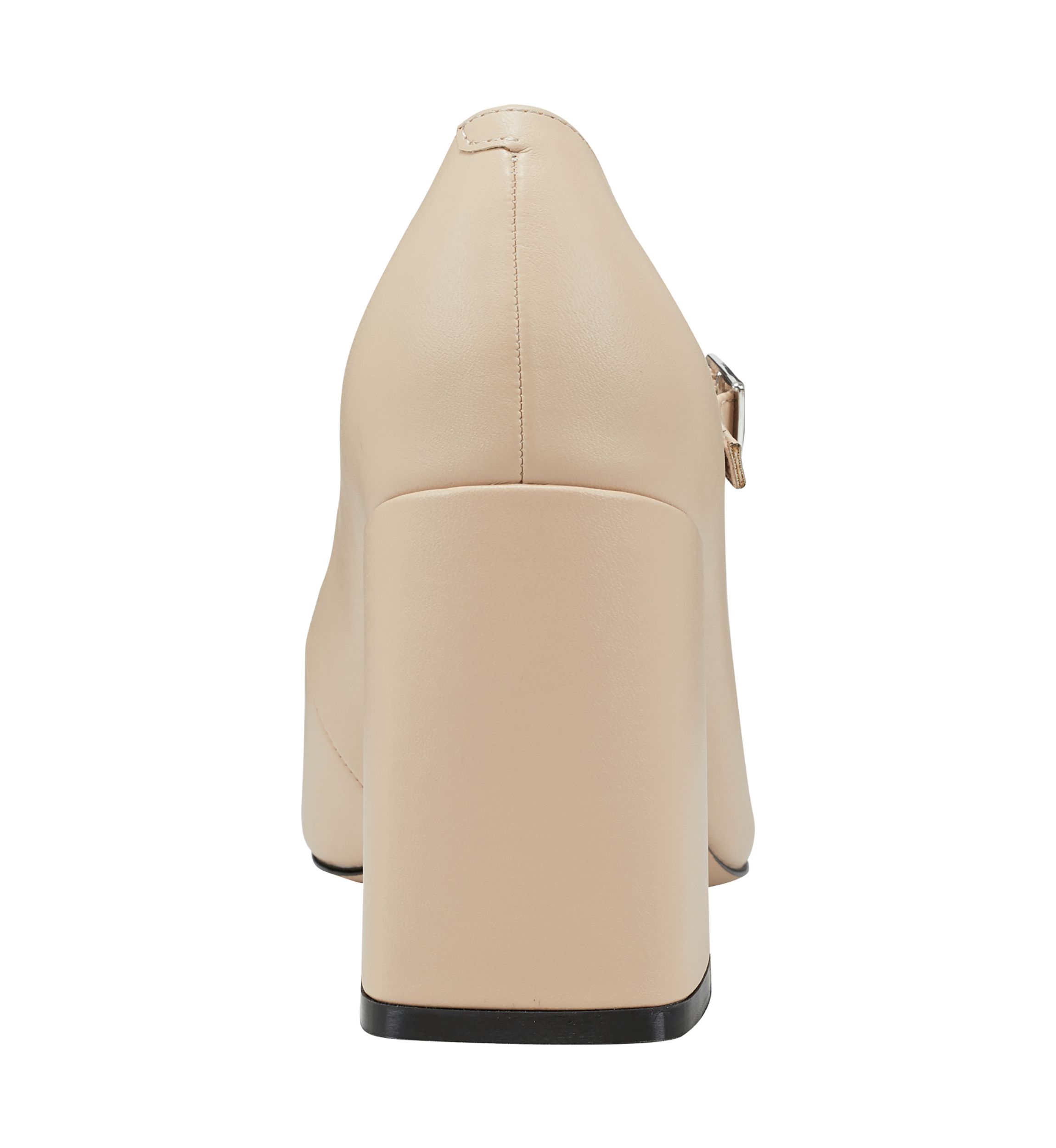 Charine Square Toe Block Heel Dress Pumps