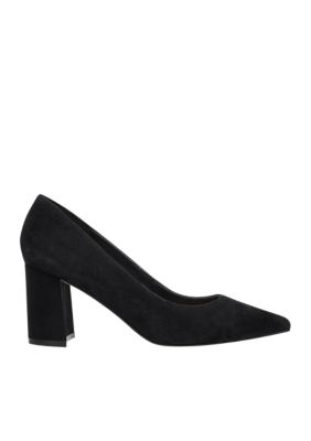 marc fisher claire block heel pumps