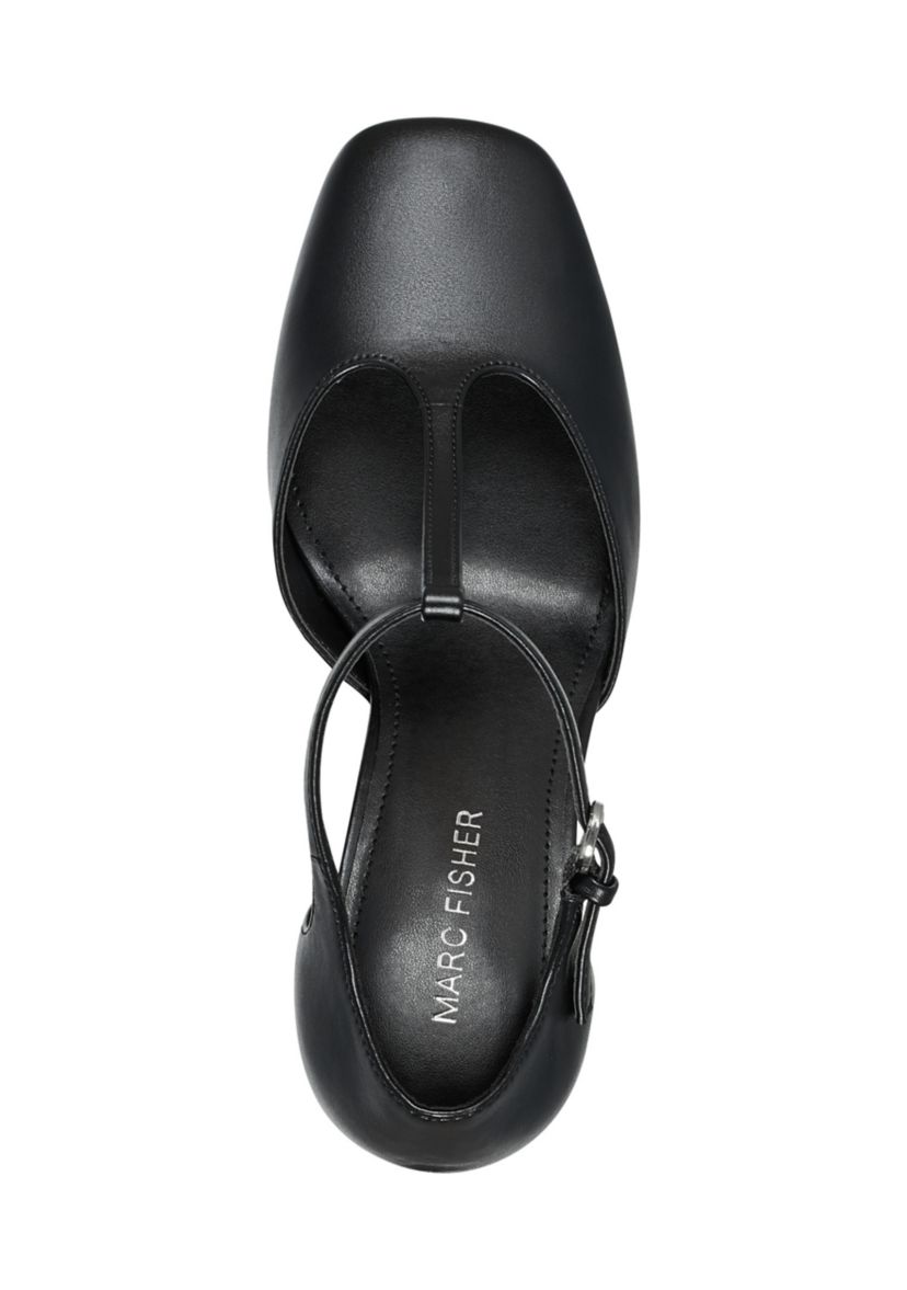Cyrene Tapered Block Heel Dress Pumps