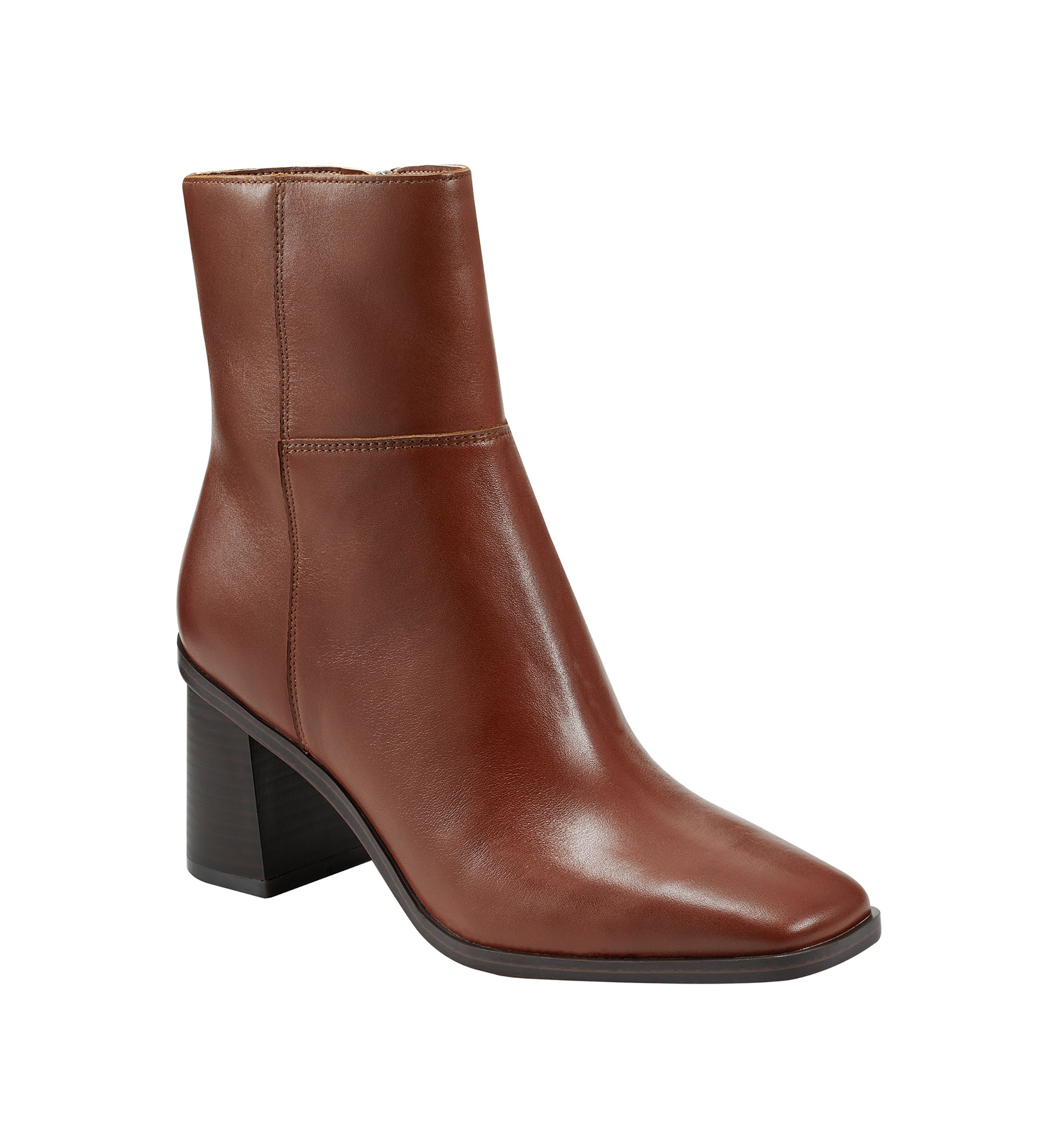 Dairey Square Toe Block Heel Dress Booties