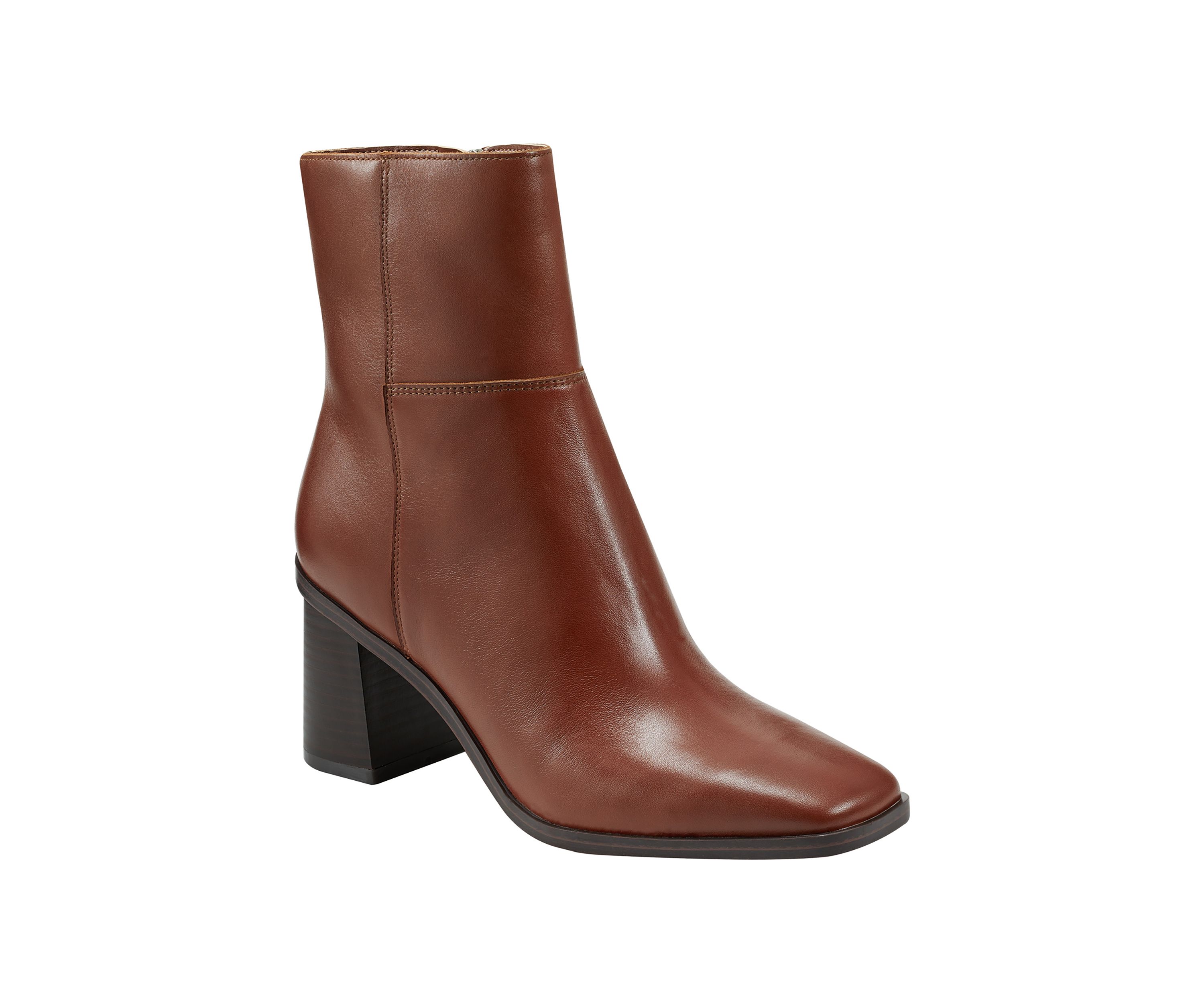 Dairey Square Toe Block Heel Dress Booties