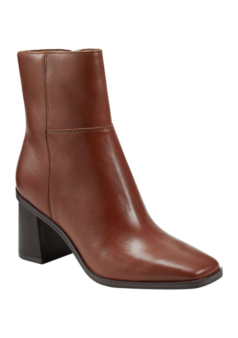 Dairey Square Toe Block Heel Dress Booties