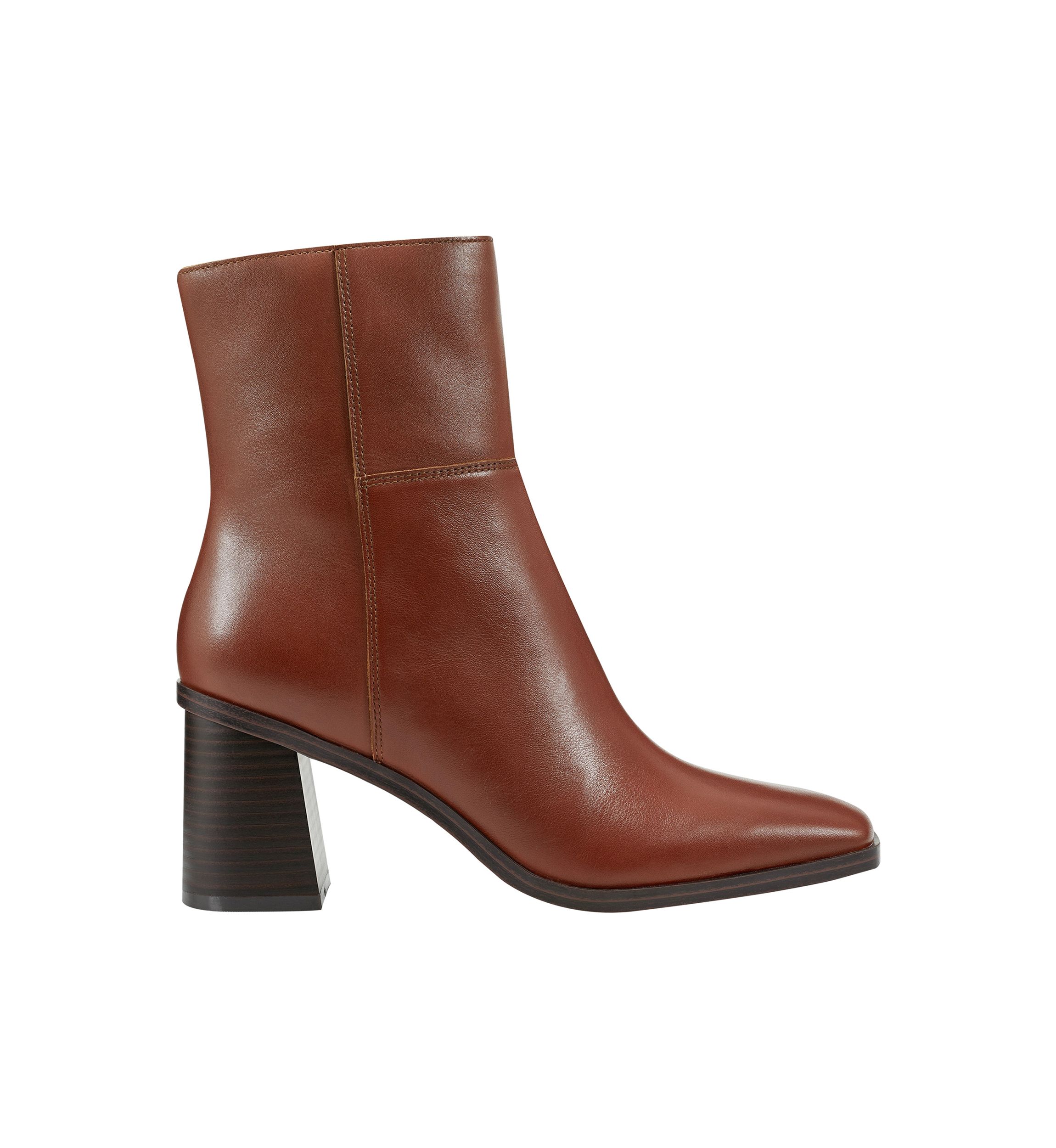 Dairey Square Toe Block Heel Dress Booties
