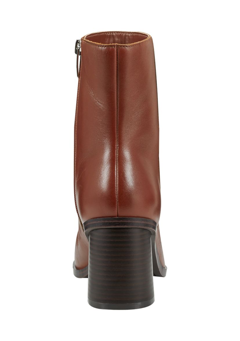 Dairey Square Toe Block Heel Dress Booties