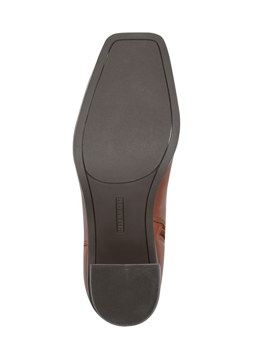 Dairey Square Toe Block Heel Dress Booties