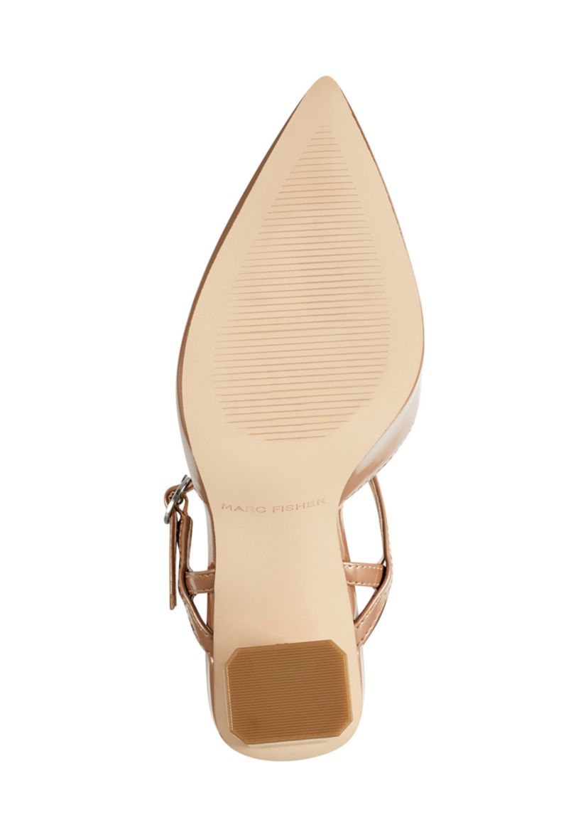 Doster Block Heel Pointy Toe Dress Pumps