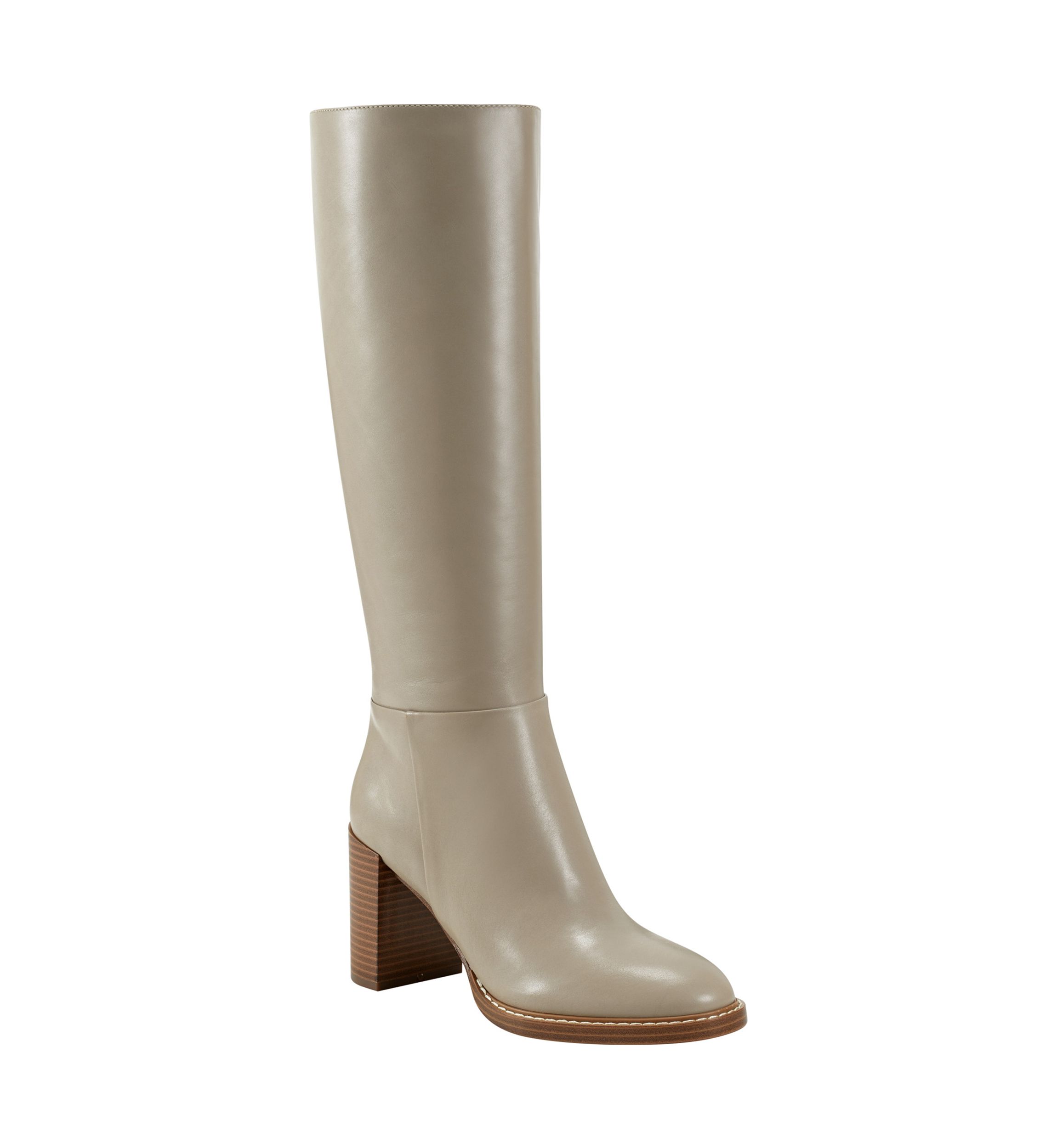 Gabey Round Toe Block Heel Dress Boots