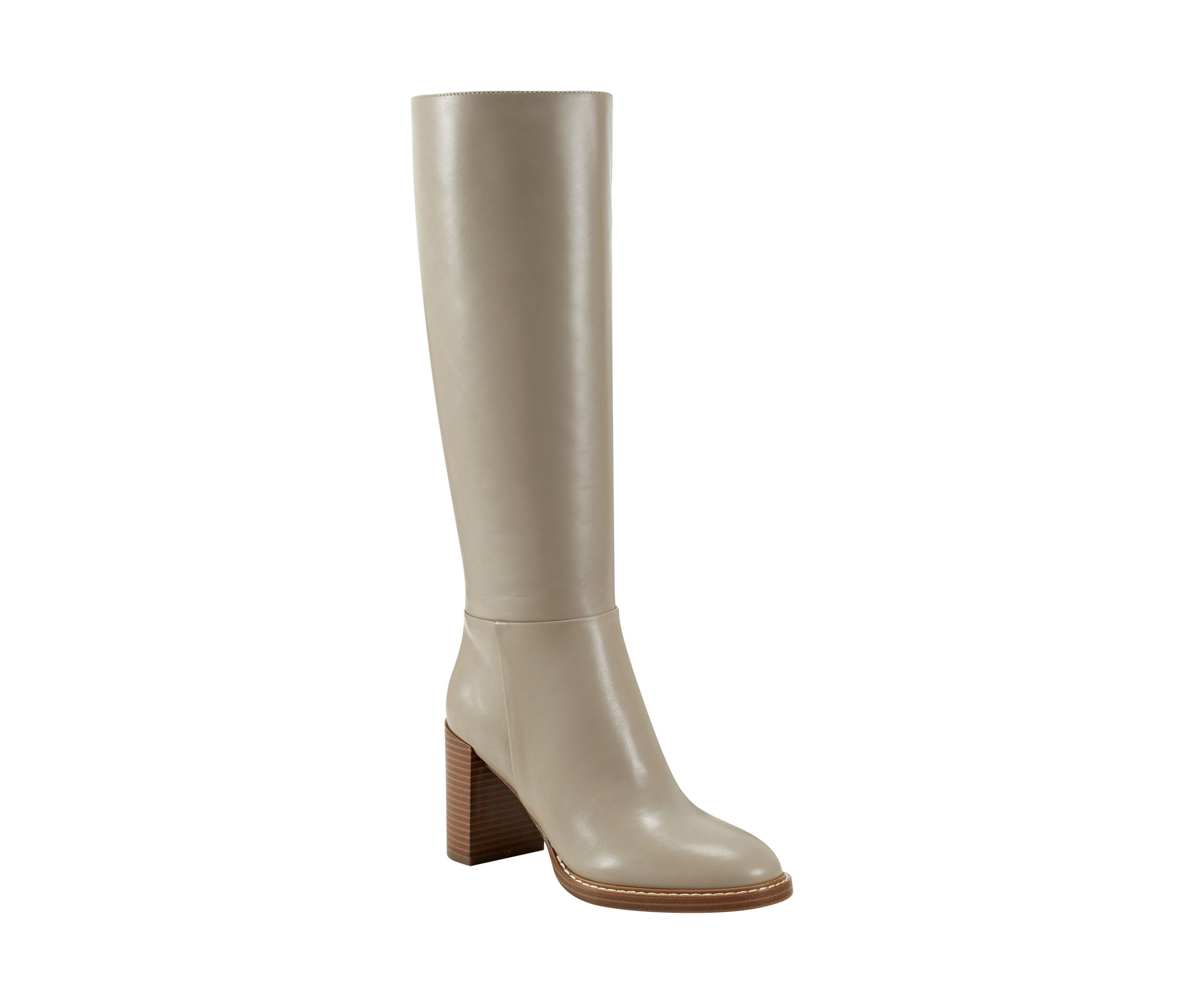 Gabey Round Toe Block Heel Dress Boots