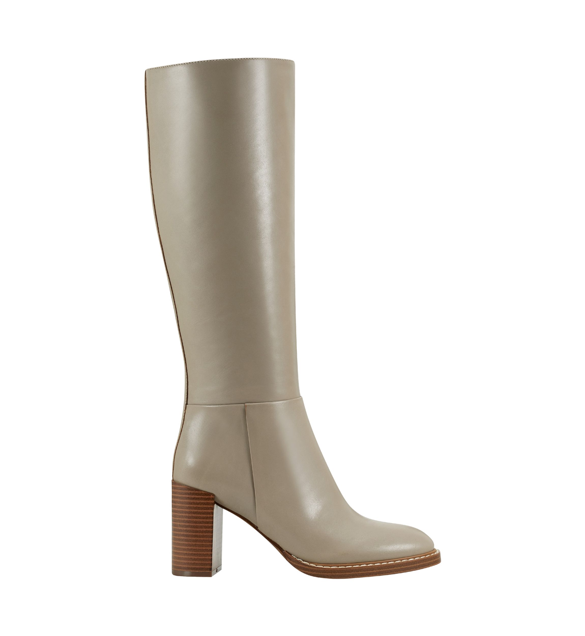 Gabey Round Toe Block Heel Dress Boots