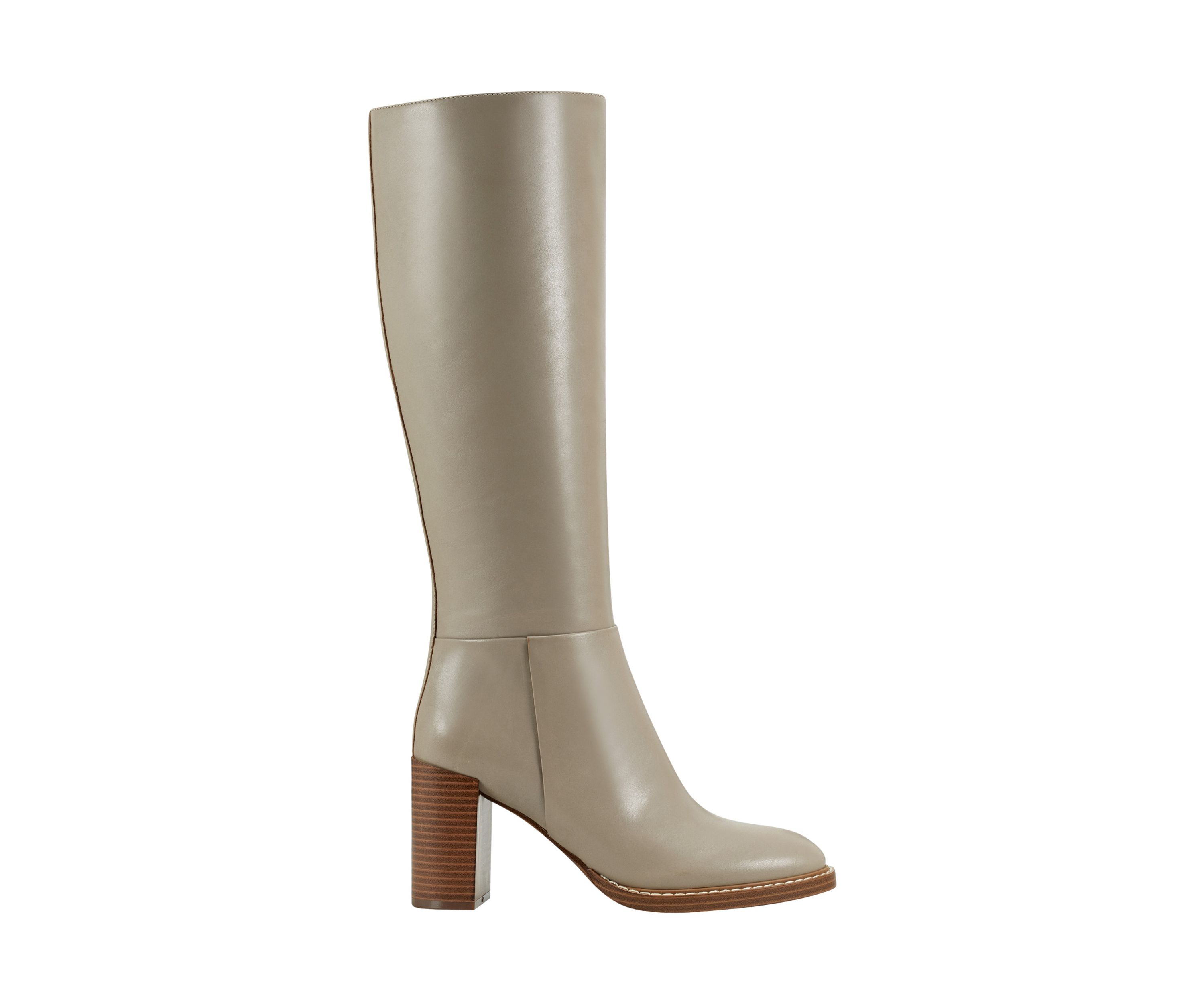Gabey Round Toe Block Heel Dress Boots