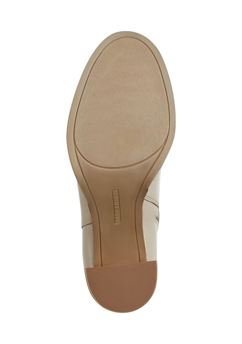 Gabey Round Toe Block Heel Dress Boots