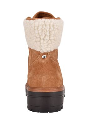 Isalia Shearling Hiker Boots