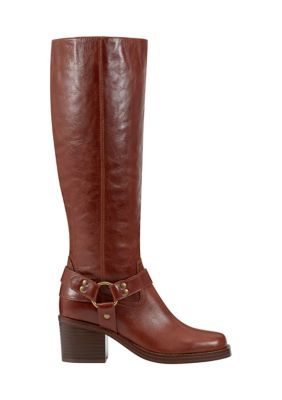 Laile Block Heel Sqaure Toe Dress Boots