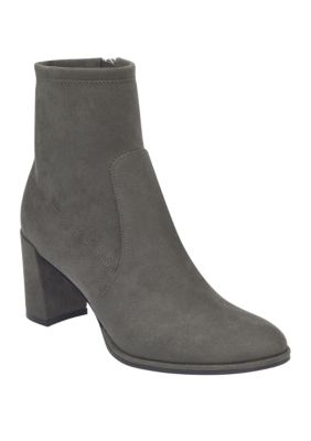 sock booties grey
