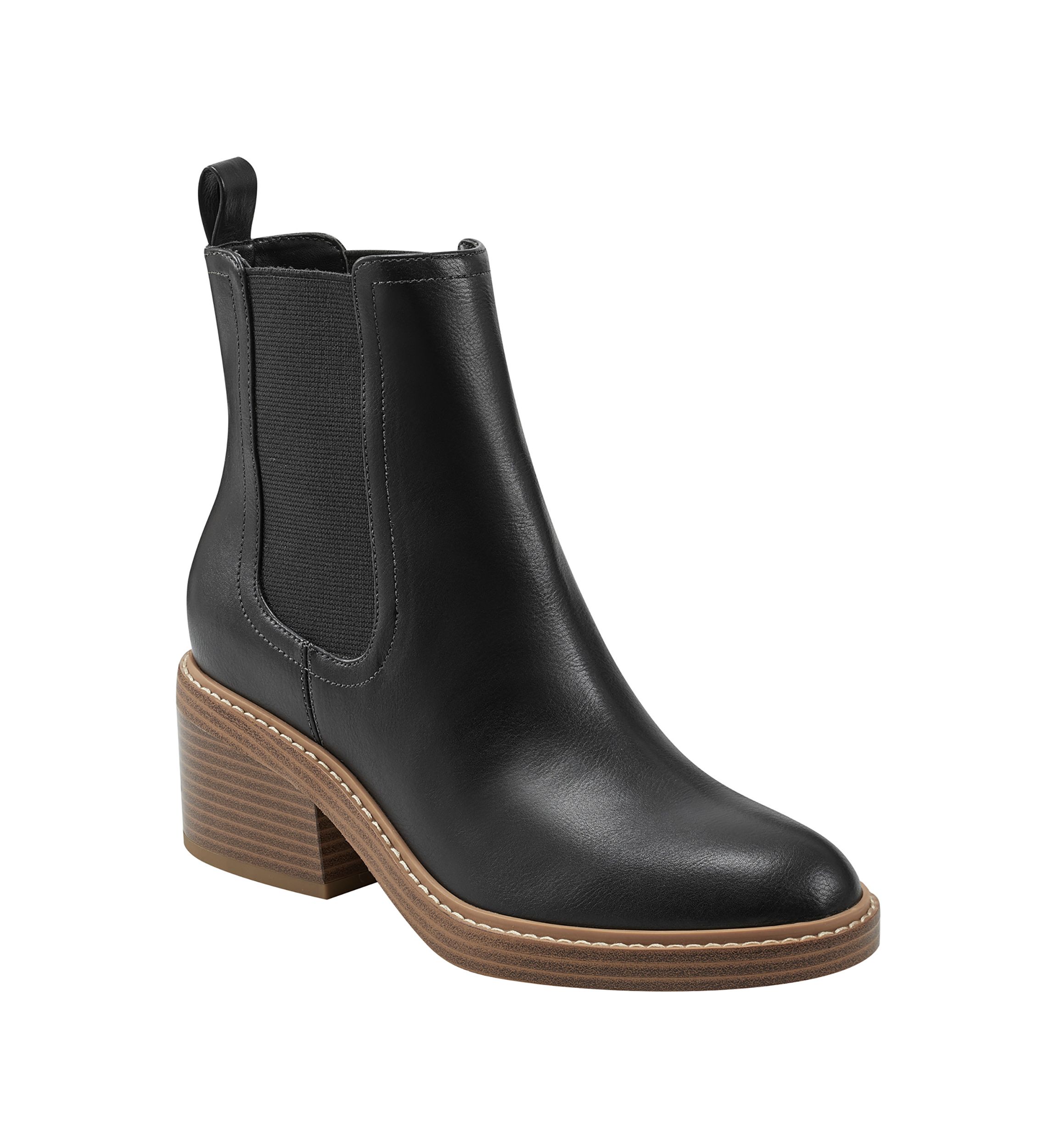 Modesty Block Heel Round Toe Dress Booties
