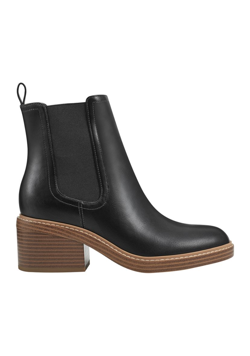 Modesty Block Heel Round Toe Dress Booties