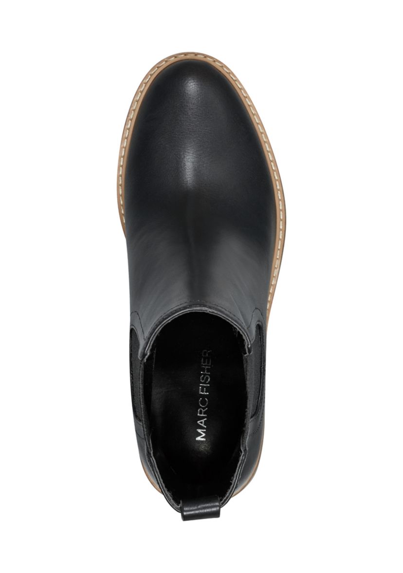 Modesty Block Heel Round Toe Dress Booties