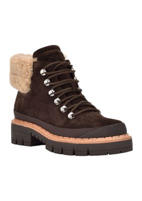 Marc Fisher LTD Cade Lug Sole Hiker Booties | belk