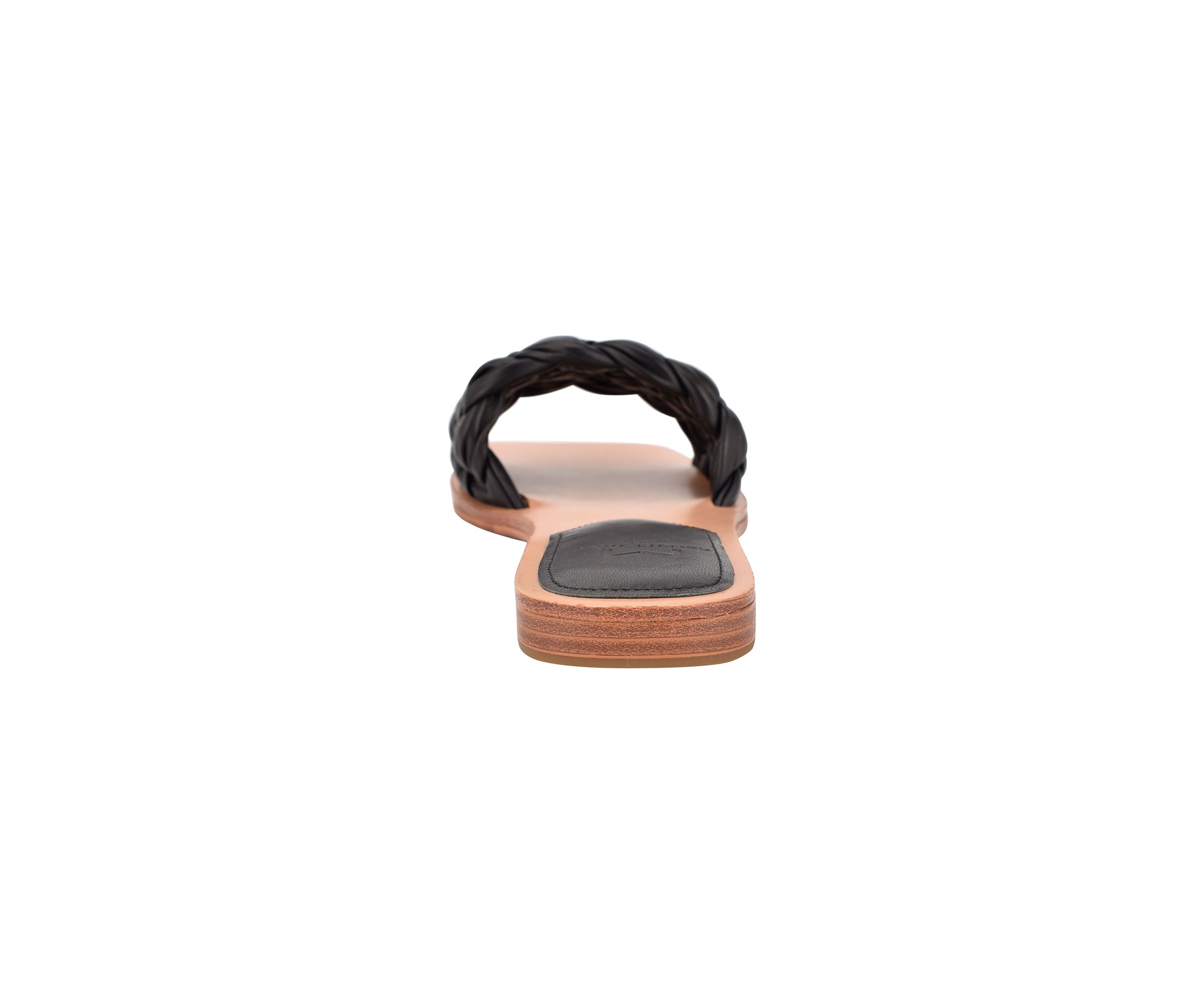 Reanna Puffy Woven Flat Sandals
