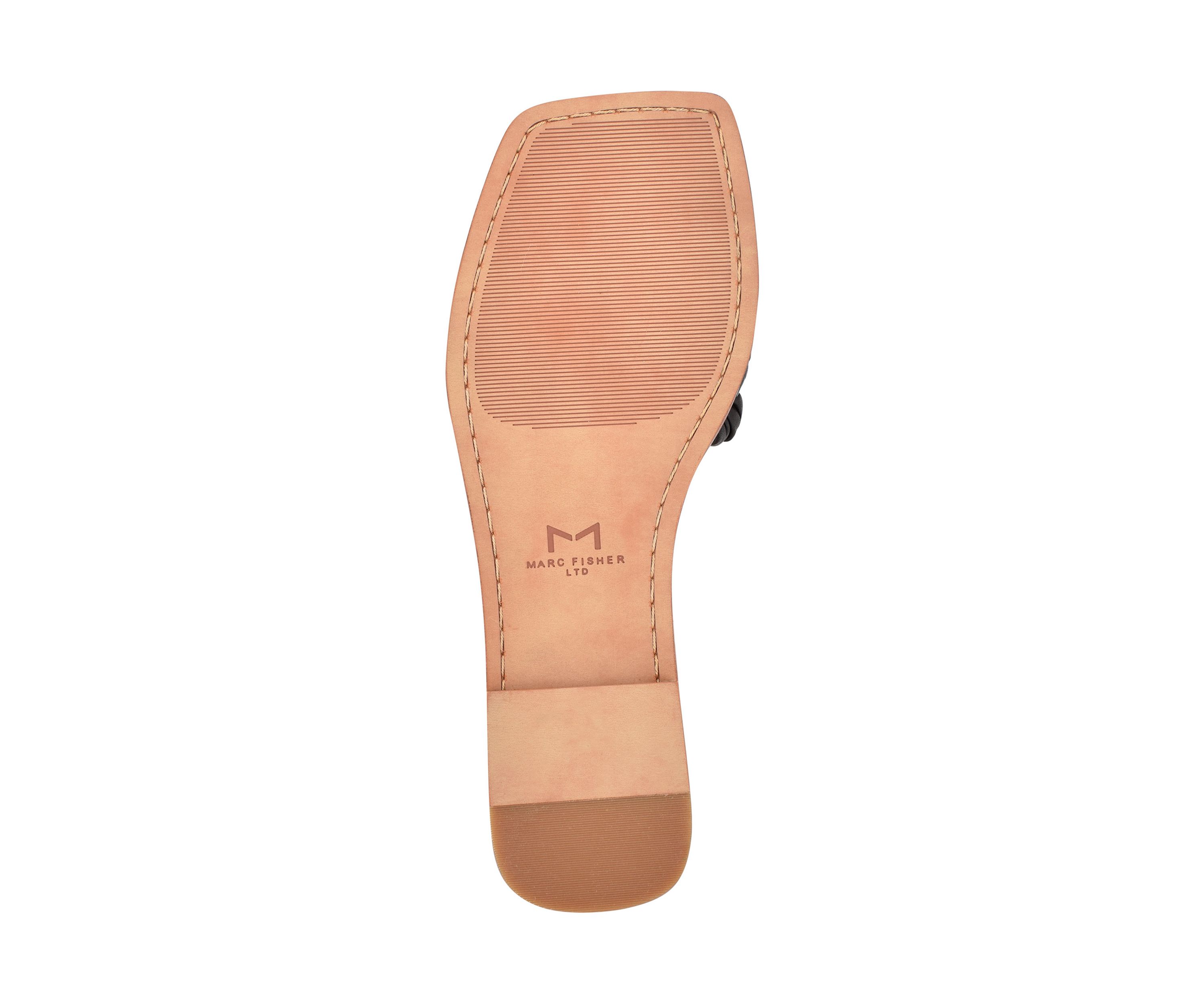 Reanna Puffy Woven Flat Sandals