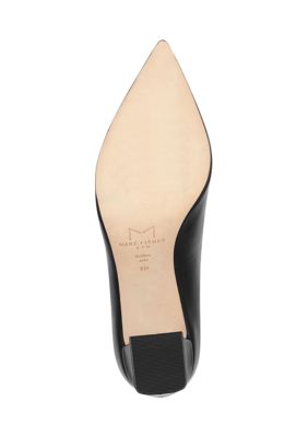 Zala Point Toe Chunky Mid Heel Pumps