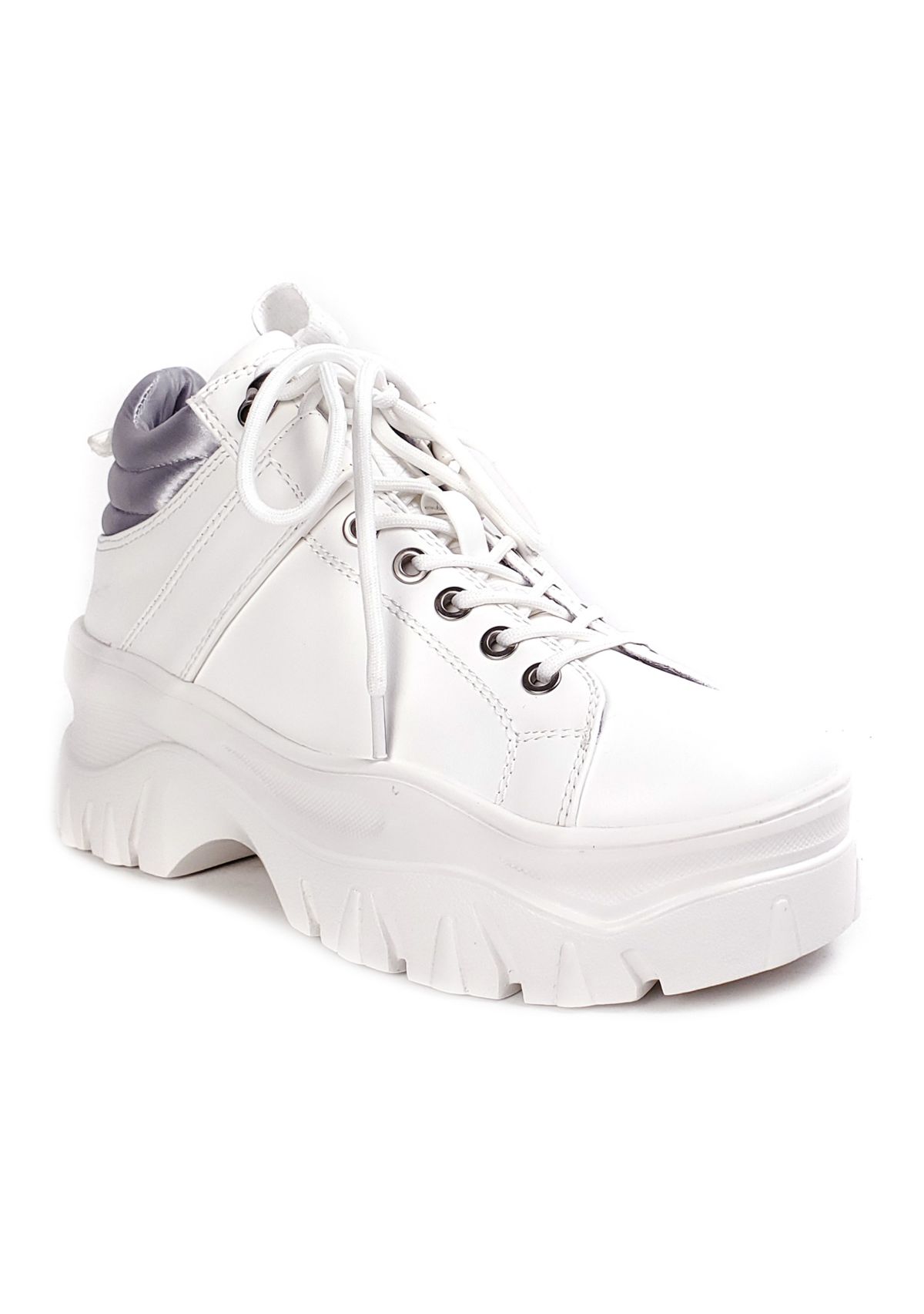 Fay Natural Platform Sneakers