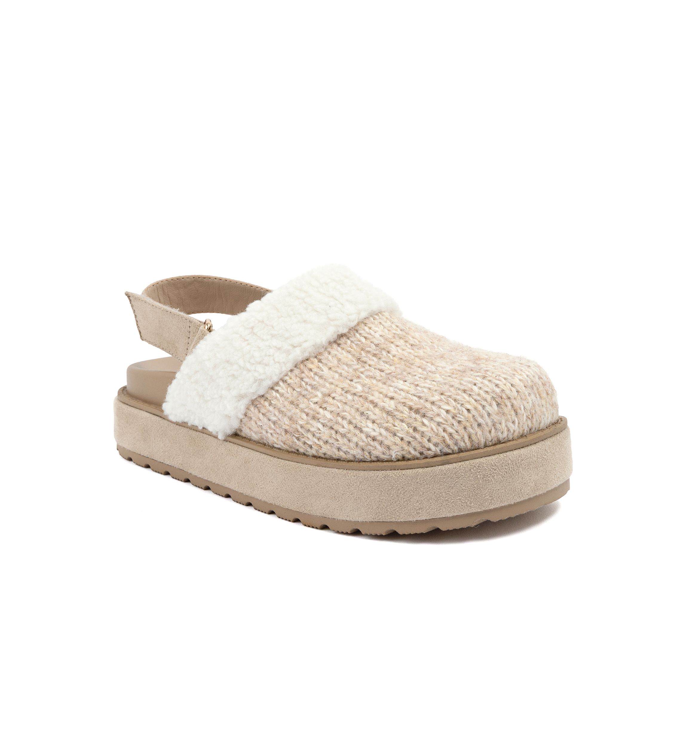 Fur Cabin Clogs