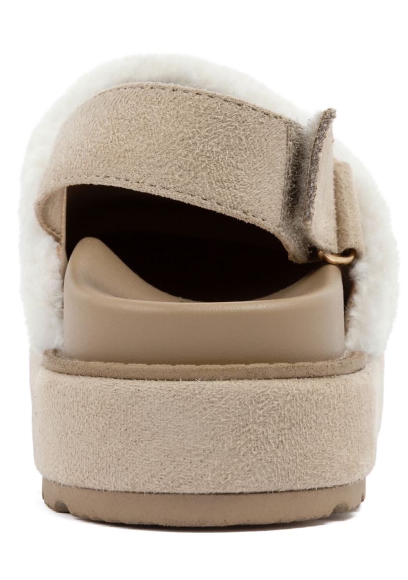 Fur Cabin Clogs